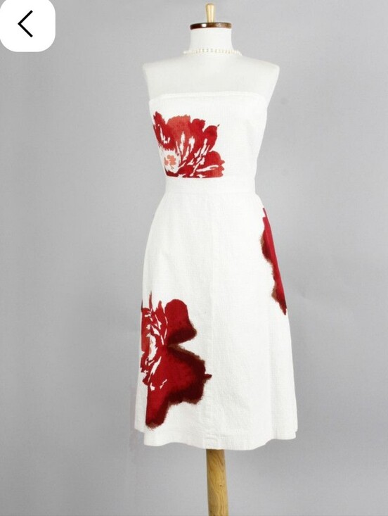 J. Crew Dresses & Skirts - J Crew strapless summer dress Sz 4